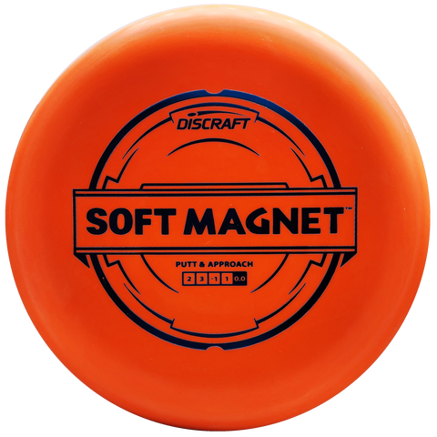 Discraft: Putter Line Soft Magnet - Orange/Blue