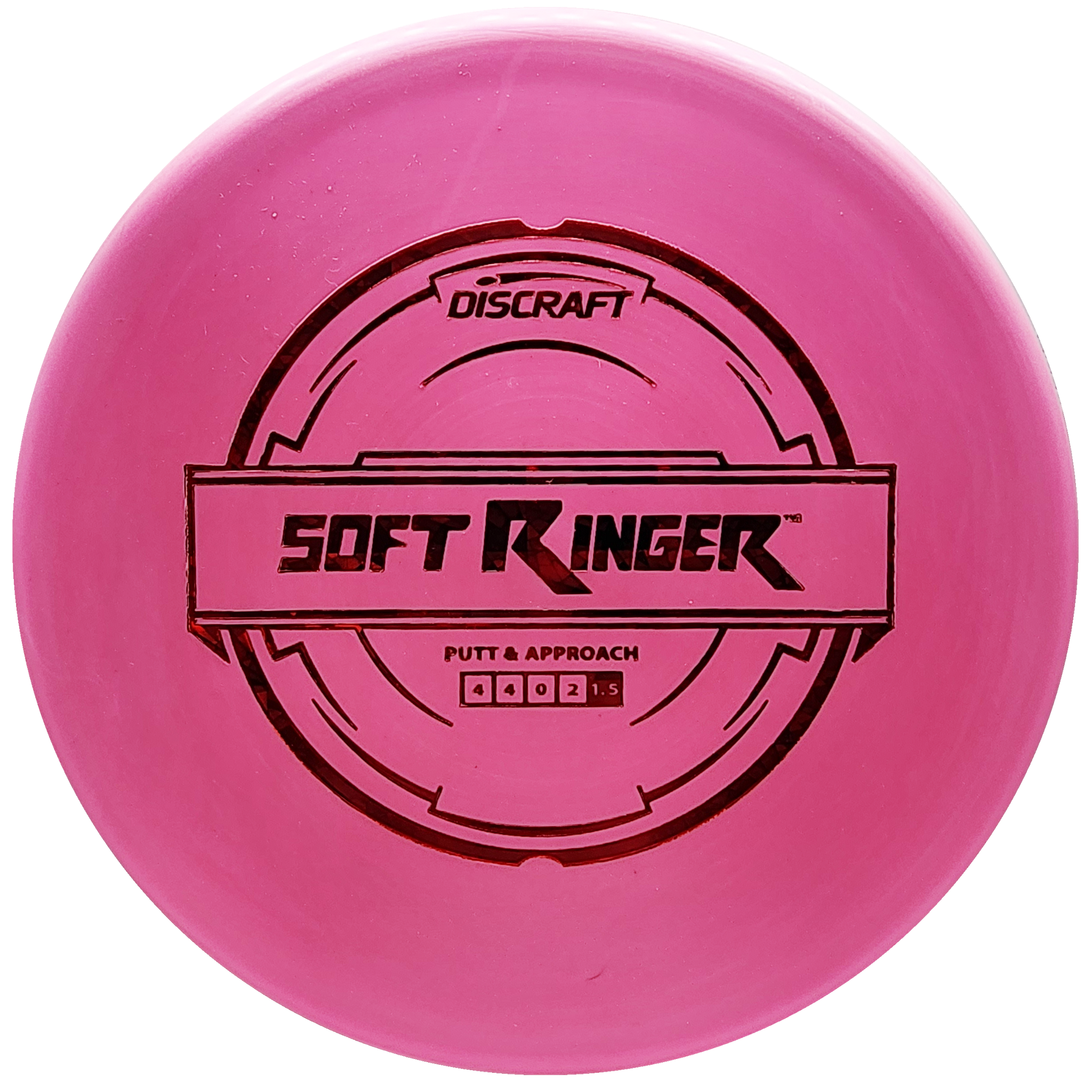 Discraft: Putter Line Soft Ringer - Pink/Red