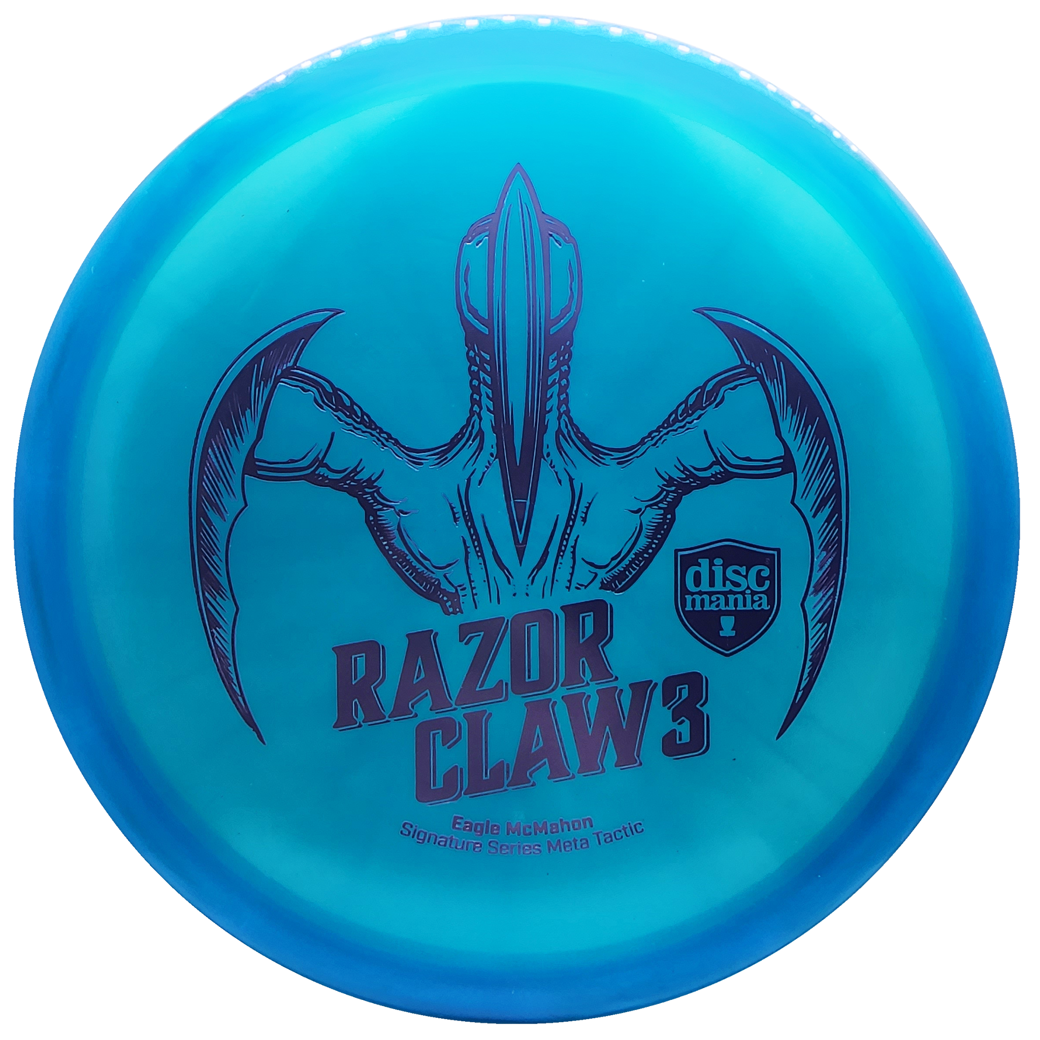 Discmania: Razor Claw 3 - Eagle McMahon Signature Special Blend Tactic - Blue/Light Purple