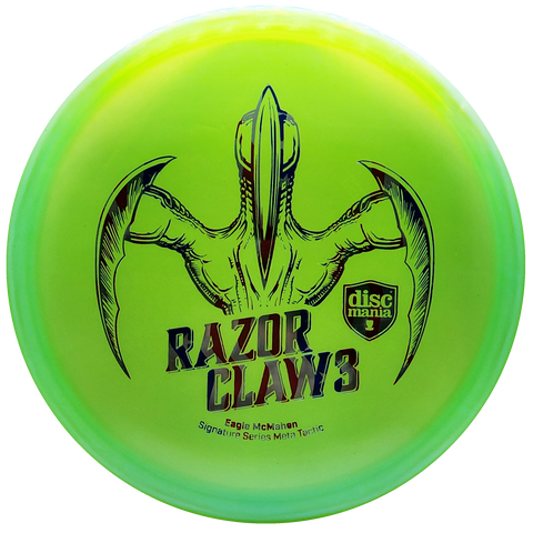 Discmania: Razor Claw 3 - Eagle McMahon Signature Special Blend Tactic - Lime Green/Flag