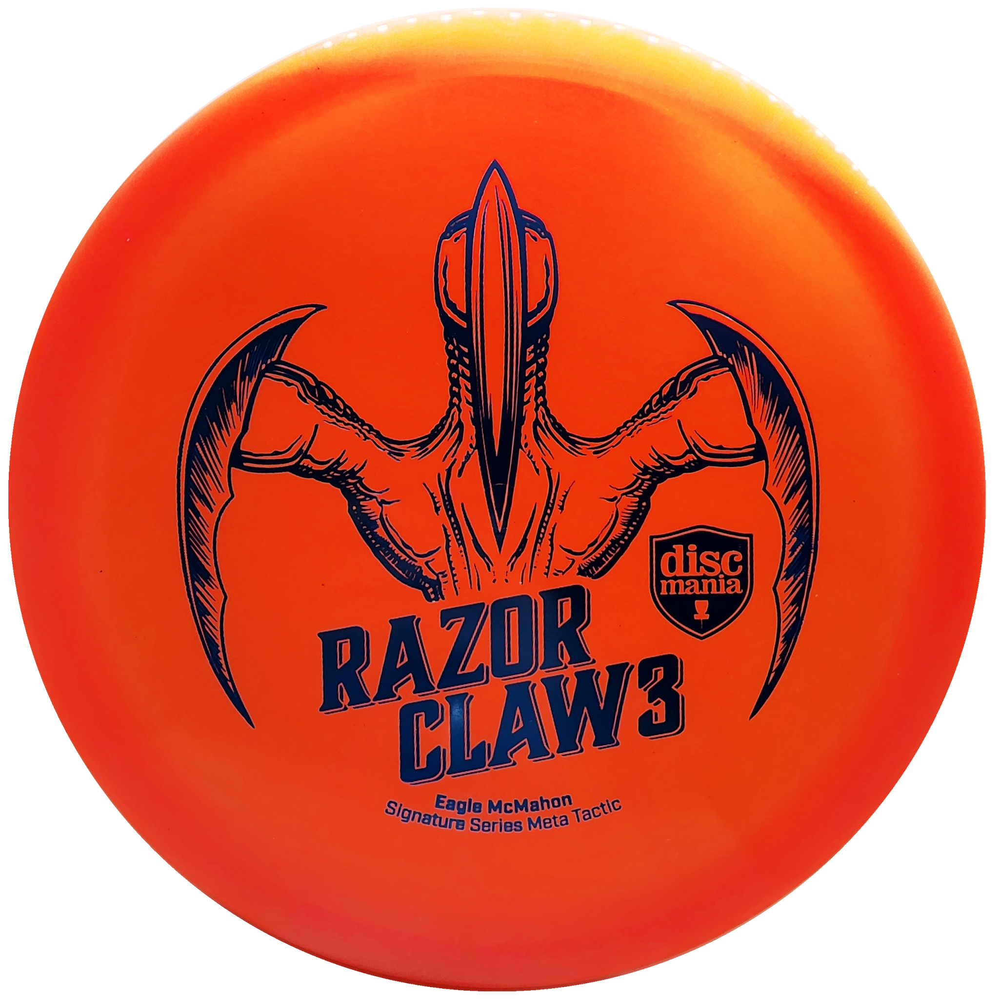 Discmania: Razor Claw 3 - Eagle McMahon Signature Special Blend Tactic - Orange/Dark Blue