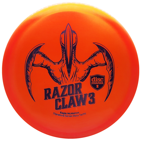 Discmania: Razor Claw 3 - Eagle McMahon Signature Special Blend Tactic - Orange/Light Blue