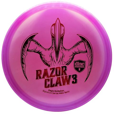 Discmania: Razor Claw 3 - Eagle McMahon Signature Special Blend Tactic - Purple/Red