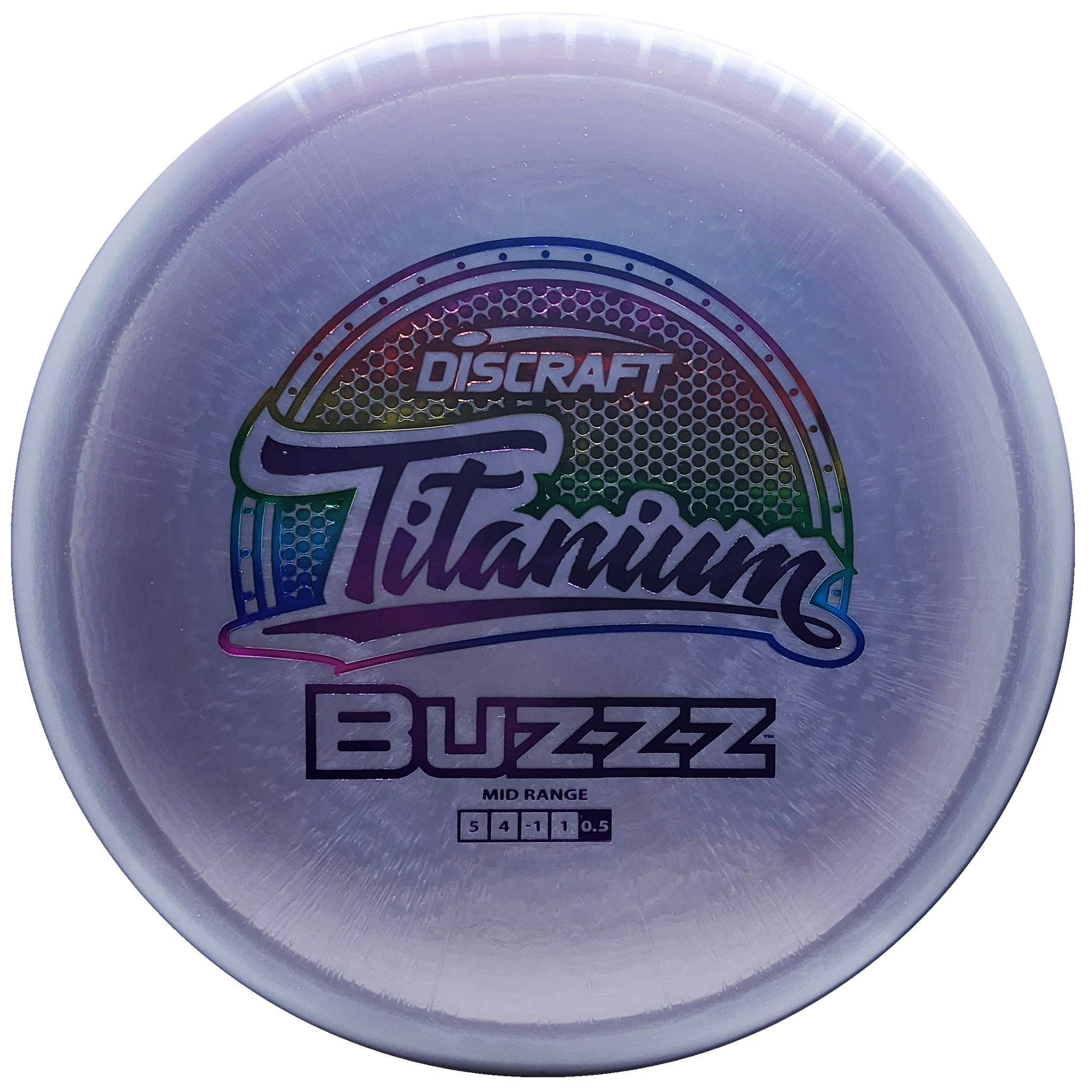 Discraft: Titanium Buzzz - Purple/Rainbow