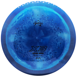 Prodigy: X3 Distance Driver - AIR Spectrum Plastic - Blue/Black