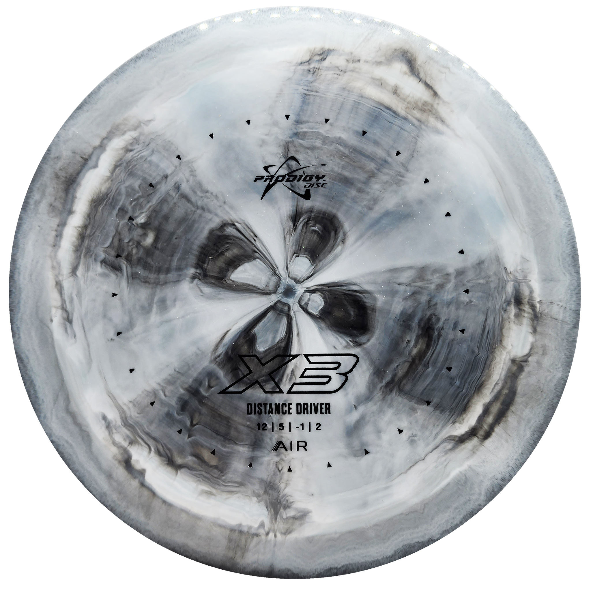 Prodigy: X3 Distance Driver - AIR Spectrum Plastic - Grey/White/Black