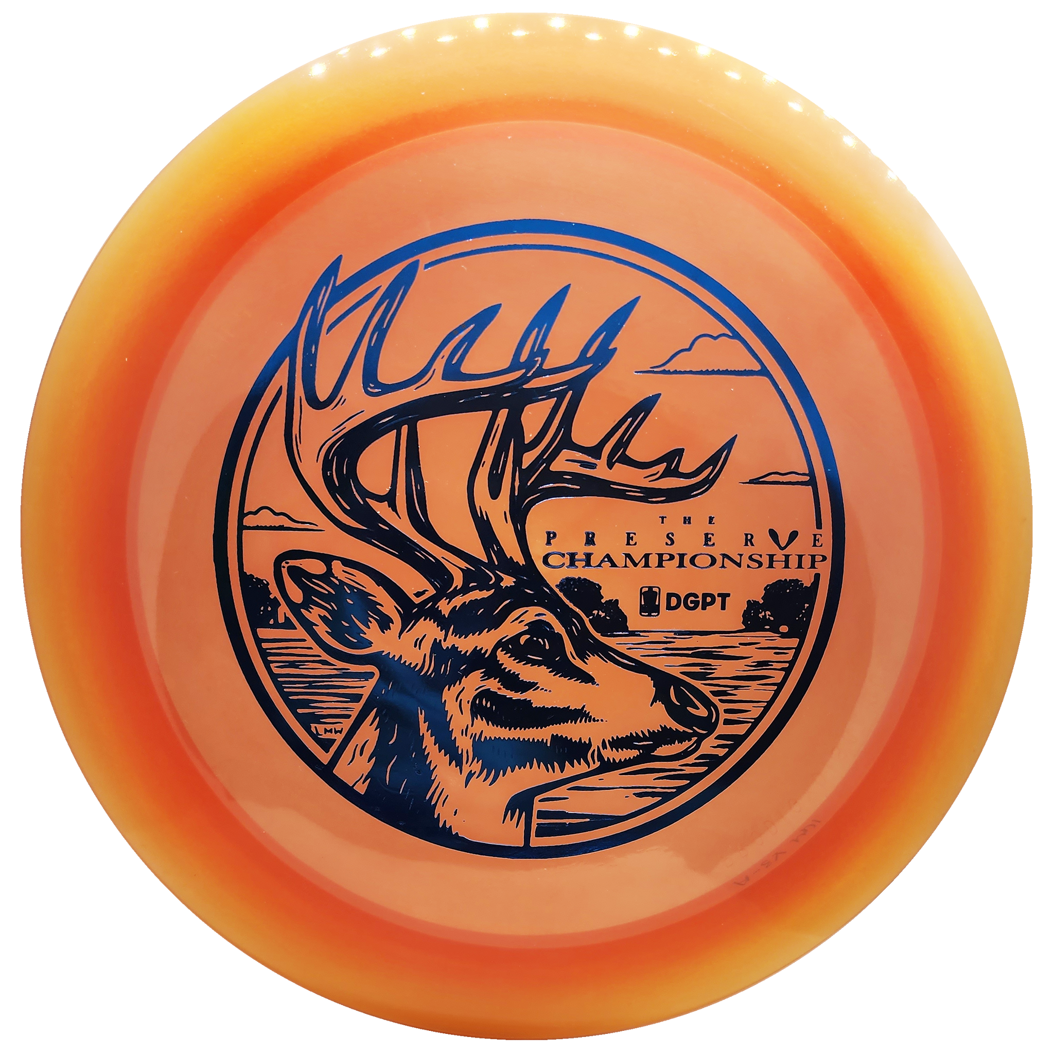 Prodigy: X3 Distance Driver - The Preserve Championship Stamp - Orange/Blue