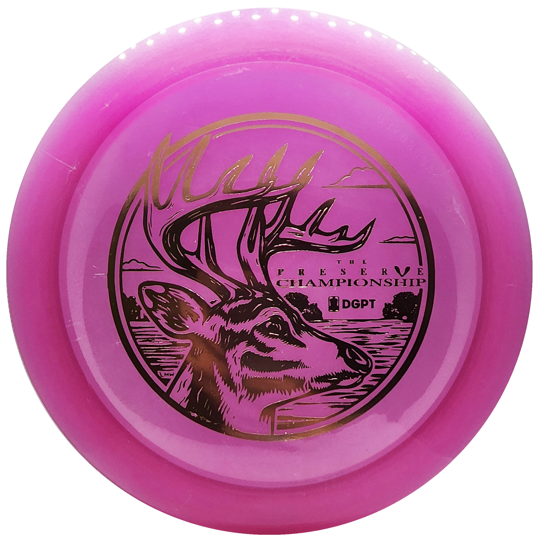 Prodigy: X3 Distance Driver - The Preserve Championship Stamp - Pink/Peach