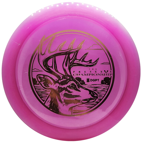 Prodigy: X3 Distance Driver - The Preserve Championship Stamp - Pink/Peach