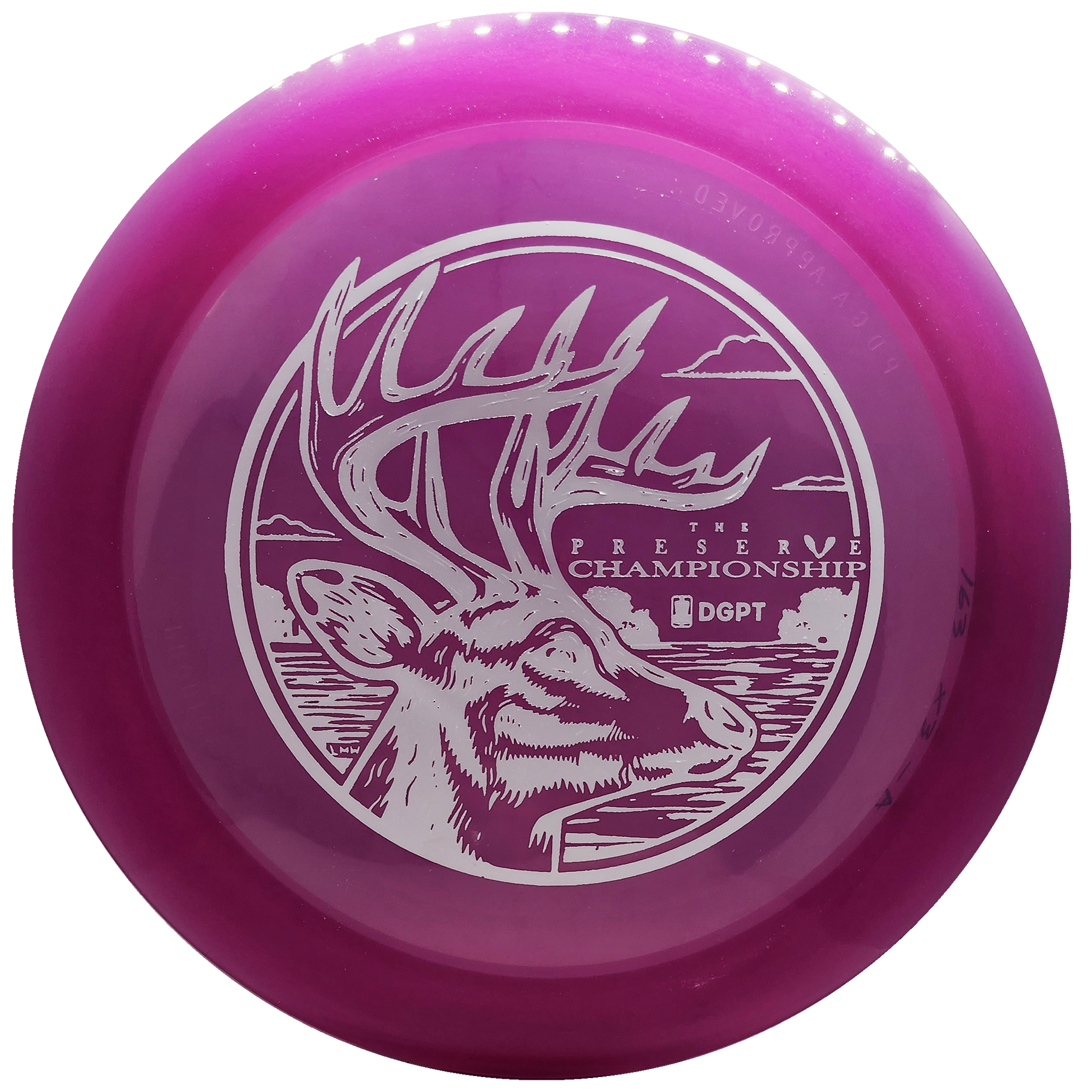 Prodigy: X3 Distance Driver - The Preserve Championship Stamp - Pink/White