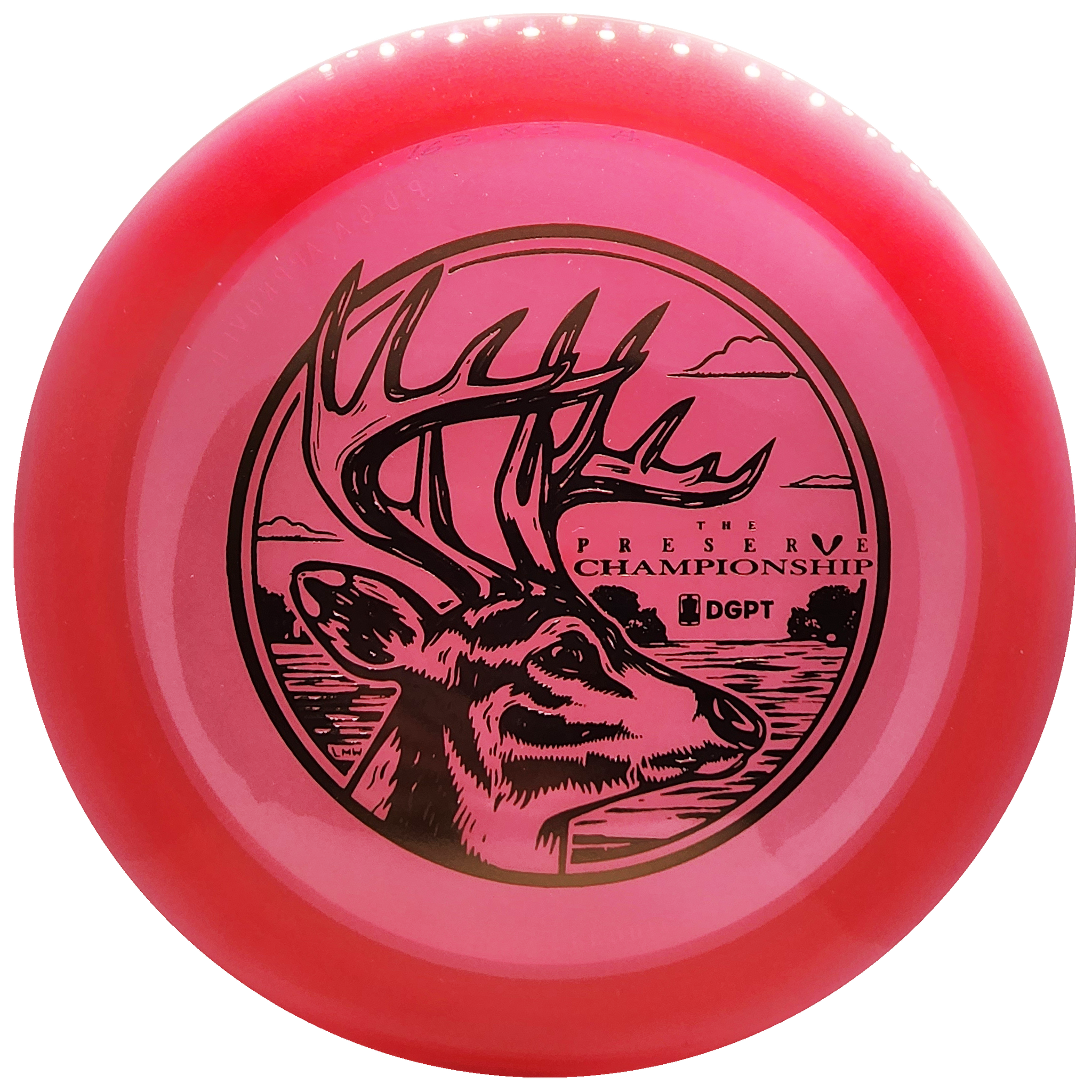 Prodigy: X3 Distance Driver - The Preserve Championship Stamp - Red/Bronze