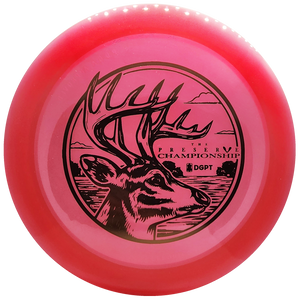 Prodigy: X3 Distance Driver - The Preserve Championship Stamp - Red/Bronze