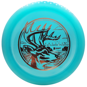 Prodigy: X3 Distance Driver - The Preserve Championship Stamp - Turquoise/Peach