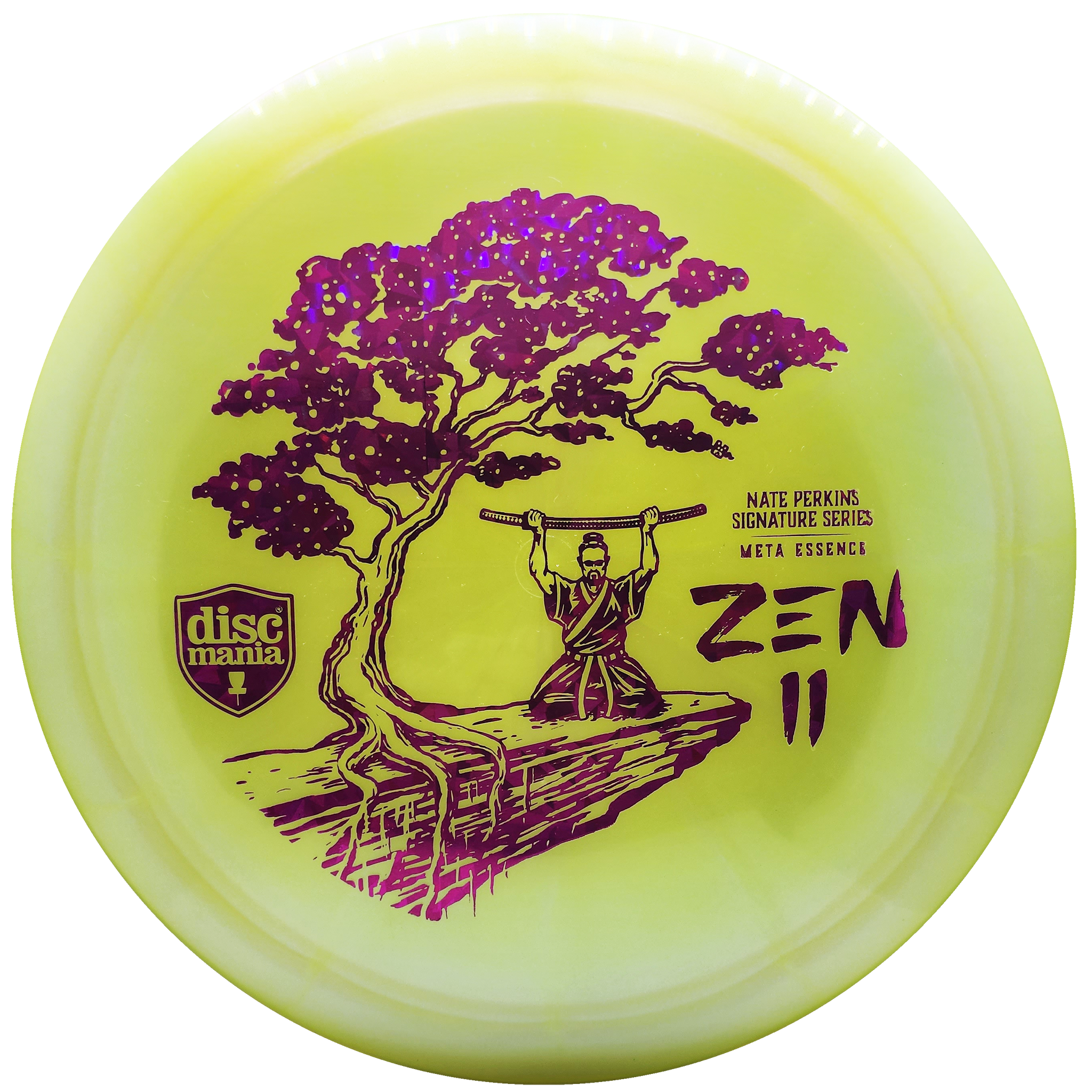 Discmania: Zen 2 - Nate Perkins Signature Series - Meta Essence - Yellow/Pink