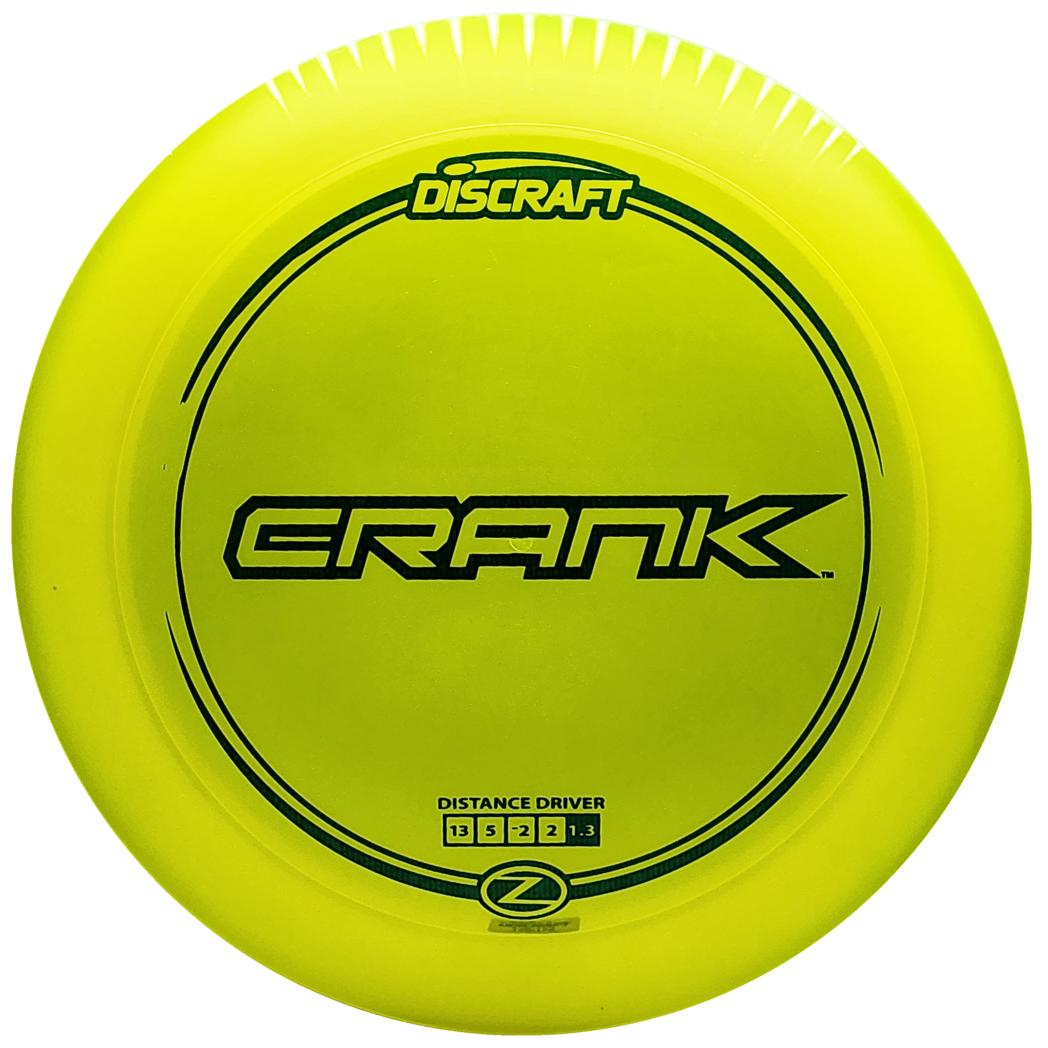 Discraft: Z Line Crank - Yellow/Green