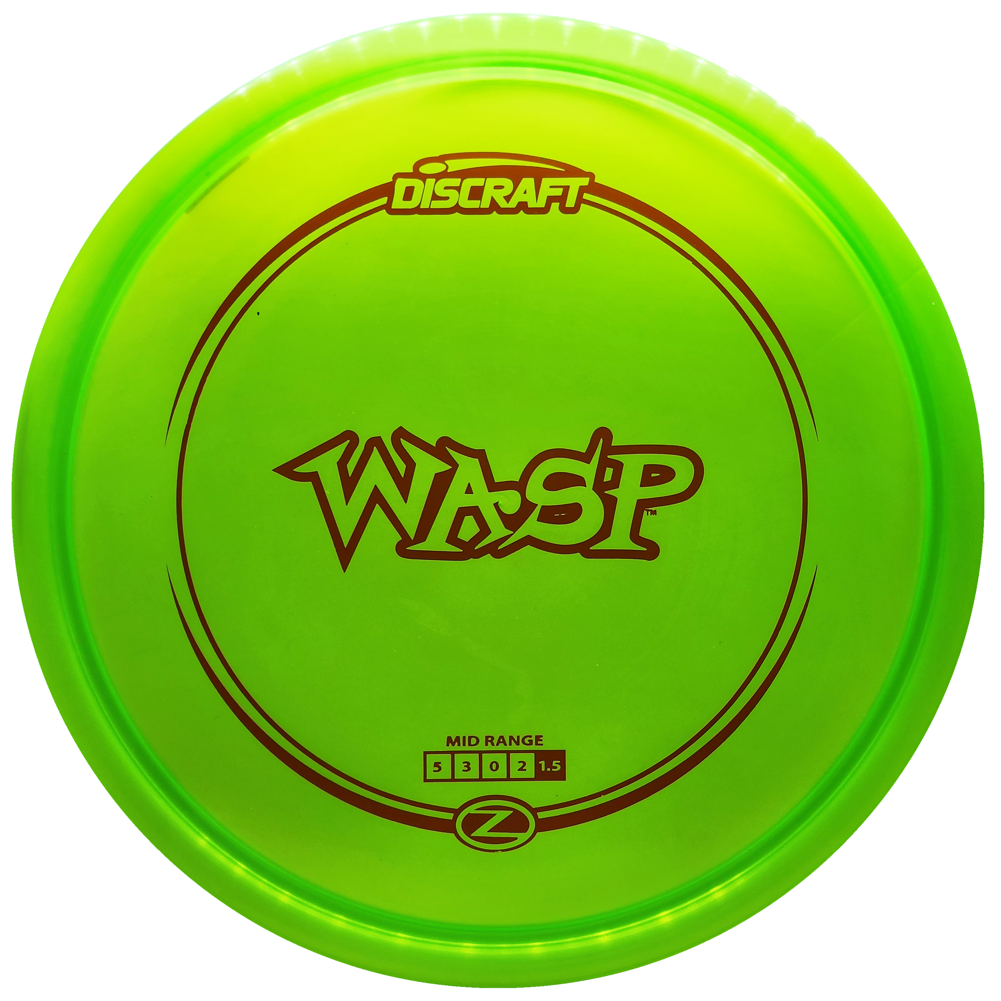 Discraft: Z Line Wasp - Lime Green/Orange