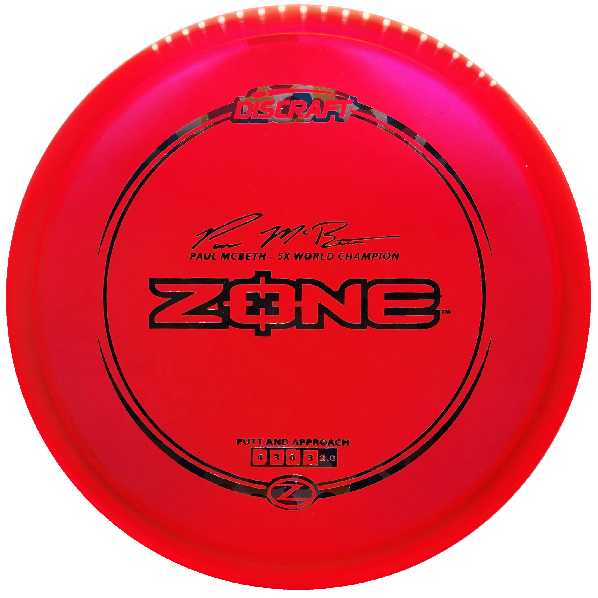 Discraft: Z Zone Paul McBeth Signature Series - Red/Dots