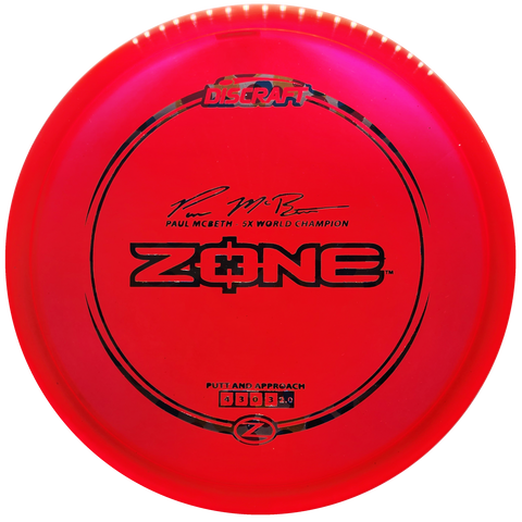 Discraft: Z Zone Paul McBeth Signature Series - Red/Dots